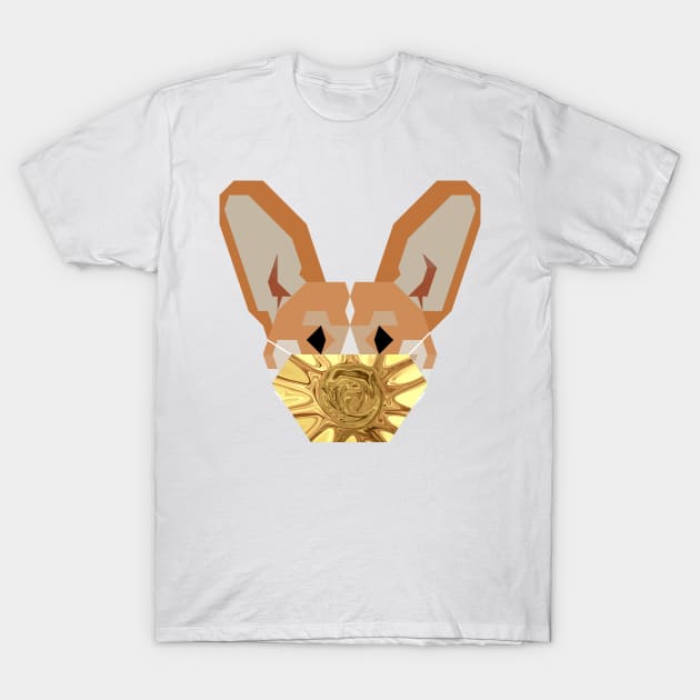 Dog Wearing Sunny #2 Mask T-Shirt by wagnerps